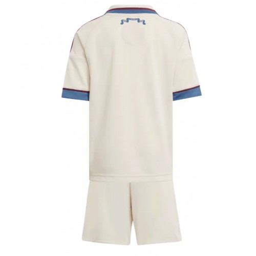 Lacne Dětský Futbalové dres Ajax 2025-26 Krátky Rukáv - Tretina (+ trenírky)